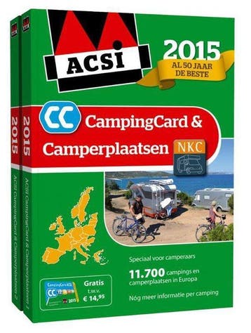 ACSI Campinggids - CampingCard, Boeken, Verzenden, Nieuw