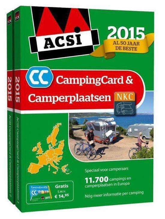 ACSI Campinggids - CampingCard, Boeken, Reisgidsen, Verzenden