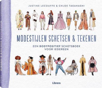 Modestijlen schetsen & tekenen 9789464990058, Boeken, Verzenden, Zo goed als nieuw, Justine Lecouffe
