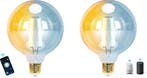 E27 LED lamp - Dimbaar - Filament lamp - 6W - 2 stuks - Aigo, Verzenden, Nieuw