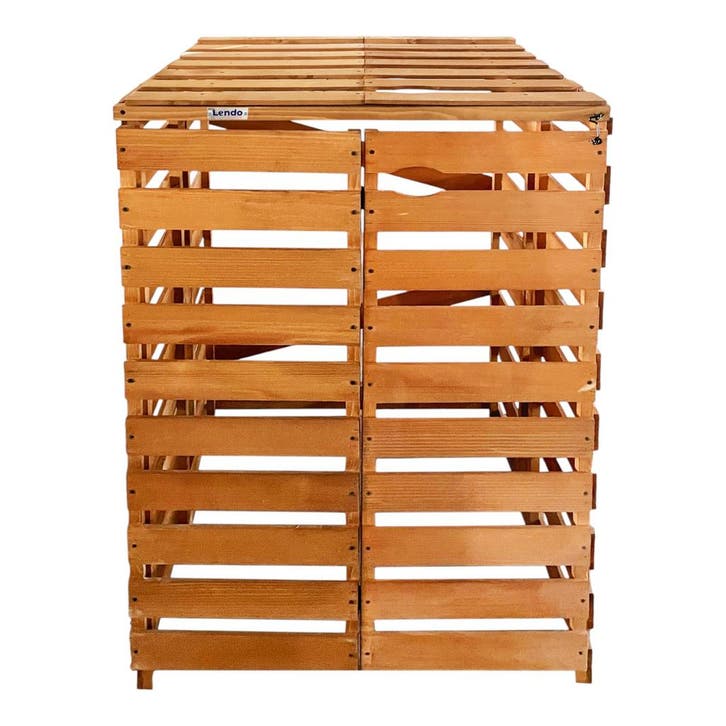 Entourage de poubelles Lendo en ligne : simple 71x80x118 cm, Jardin & Terrasse, Jardin & Terrasse Autre