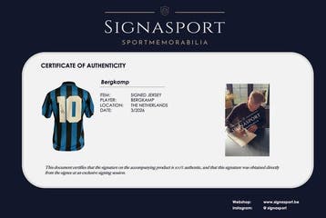 Inter - Italiaanse voetbal competitie - Dennis Bergkamp -, Nieuw