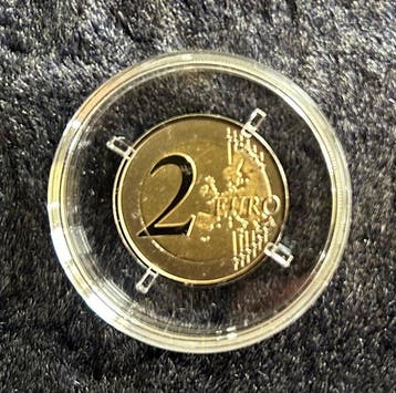 France. 2 Euro 2025 Notre Dame de Paris Reverse Proof