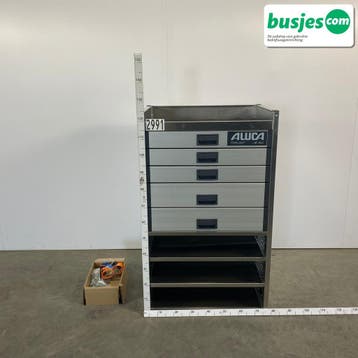 Aluca inrichting nieuw 765x520x1250mm (2991), Verzenden