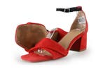 Manfield Sandalen in maat 36 Rood, Verzenden, Sandalen of Muiltjes