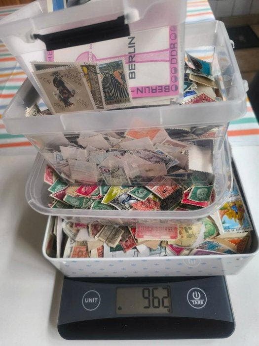 Wereld 1940/2000 - Groot lot van circa 6000 postzegels uit, Postzegels en Munten, Postzegels | Amerika