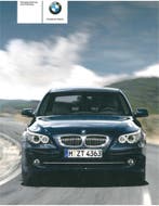 2007 BMW 5 SERIE INSTRUCTIEBOEKJE DUITS