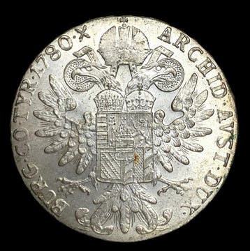 Oostenrijk. Maria-Theresia. Thaler (taler) 1780 / Restrike