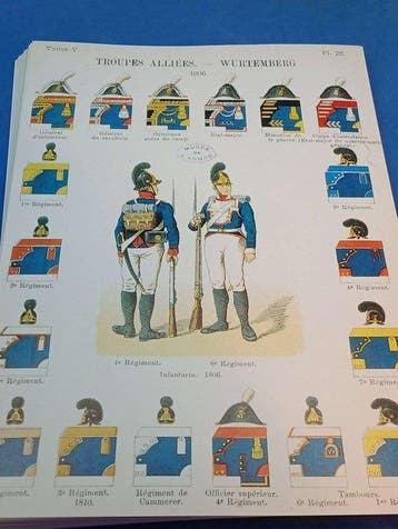 Constant Lienhart + René Humbert - Les Uniformes de larmée