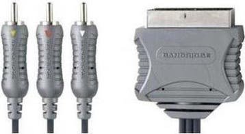 Bandridge VL7542 video kabel adapter 1,5 m SCART (21-pin)..., Verzenden
