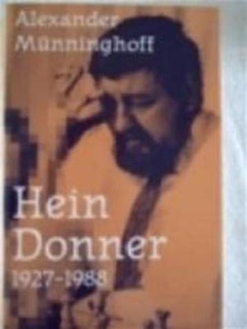 HEIN DONNER 1927-1988 9789055460083 A. Munninghoff, Verzenden, A. Munninghoff
