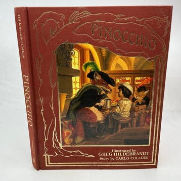 Signed; Carlo Collodi / Greg Hildebrandt (ill) - The