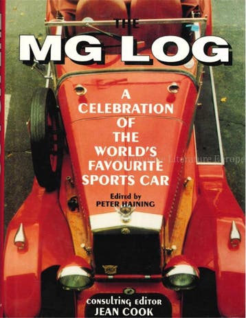 MG LOG, A CELEBRATION OF THE WORLDS FAVOURITE SPORTS CAR, Nieuw