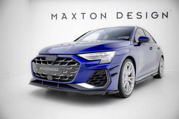 Front splitter V.2 voor Audi A3 S-Line/S3 8Y Sedan/Sportback, Autos : Divers, Tuning & Styling, Enlèvement ou Envoi