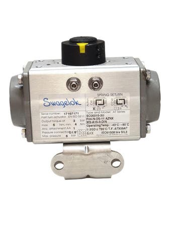 Swagelok SC00015-3U F04-N-DS-11 AZNX MS-A15-3 DIN Pneumat..., Verzenden, Nieuw