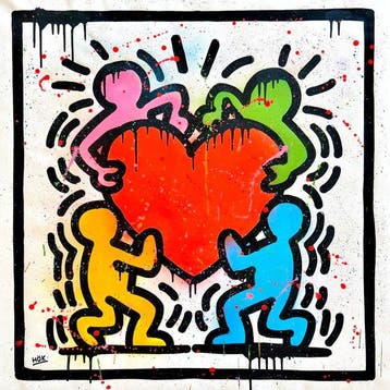 HÖK (1984) - Family In Love - XXL (NO RESERVE PRICE)