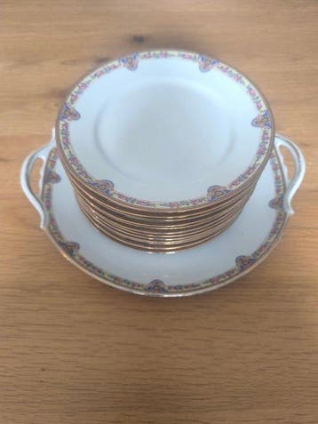 Limoges - Ahrenfeld - Assiette (13) - Porcelaine - Service à