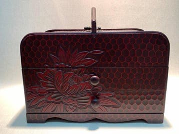 Naaidoos - Hout - Vintage naaidoos