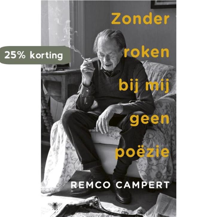 Zonder roken bij mij geen poëzie 9789023498506 Remco Campert, Boeken, Romans, Zo goed als nieuw, Verzenden