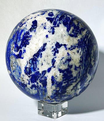 Grote verzamelobject Lapis Lazuli bol – Intense Blauw met