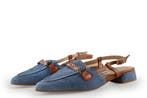 Maripe Ballerinas in maat 38½ Blauw, Ballerina's, Zo goed als nieuw, Maripe, Verzenden
