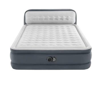 Intex 64448ND DuraBeam UltraPlush luchtbed met hoofdbord..., Caravanes & Camping, Matelas pneumatiques, Ophalen of Verzenden