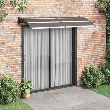 vidaXL Deurluifel 240x100 cm PC zwart, Verzenden, Nieuw