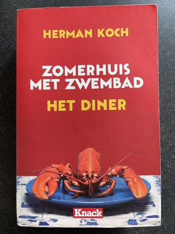 Zomerhuis met zwembad - Het diner Omnibus Herman Koch, Boeken, Verzenden, Zo goed als nieuw, Herman Koch