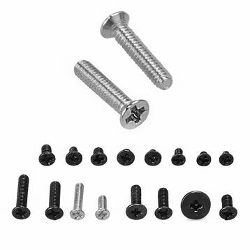 Assortimentsset met 320 mini-reparatiebouten (M2, M2.5, M3., Verzenden, Nieuw