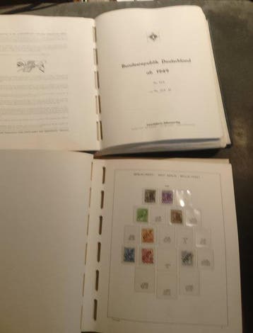 Duitsland en Koloniën 1948/1988 - Schaubeck Postzegelalbum, Gestempeld