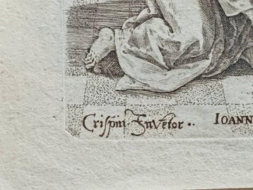 Crispijn van de Passe il Vecchio (c. 1564–1637) - Gesù e