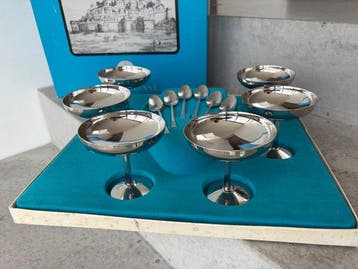 Guy Degrenne - Dessertservies (12) - Ander, Antiquités & Art