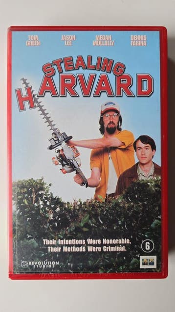 STEALING HARVARD (EX RENTAL) (VHS), Gebruikt