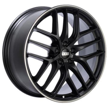 BBS CC-R 19x8.5 5x112 ET30 Satin Black Polished Rim, Ophalen of Verzenden