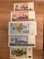 Duitsland. - 5 Banknotes - Various Dates (Zonder