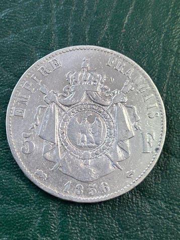 France. Napoléon III. 5 Francs 1856-D, Lyon (Sans prix de