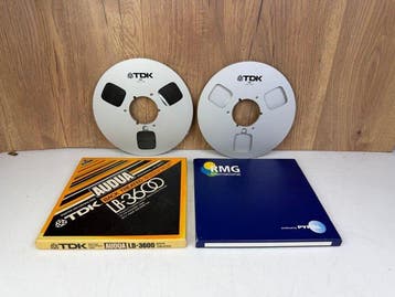 TDK - Metal 26 cm Reels - 26 cm spoelen met tape - 2000, Nieuw