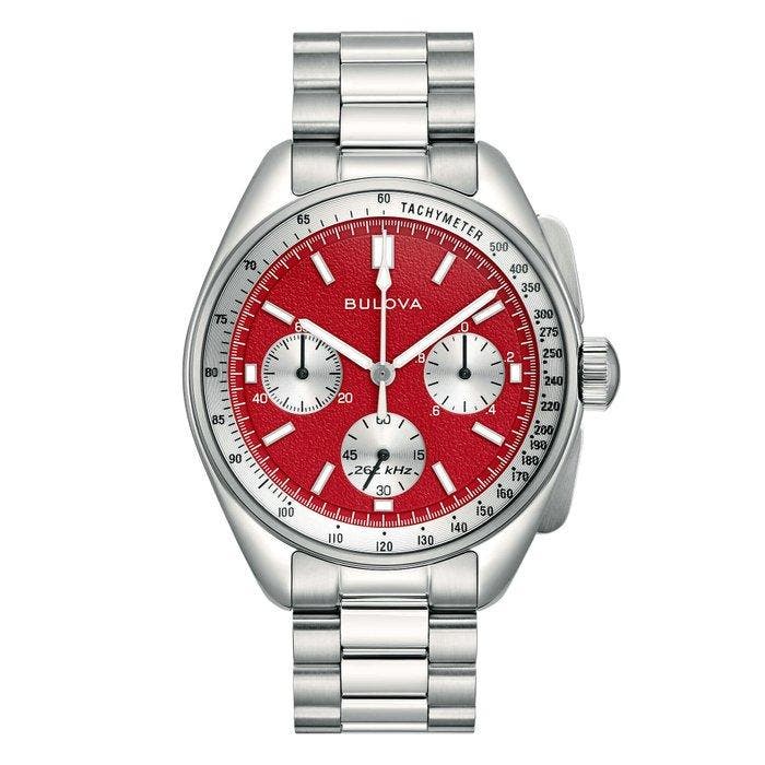 Bulova - Lunar Pilot Chrono - Speciale Luna Rossa -, Handtassen en Accessoires, Horloges | Heren