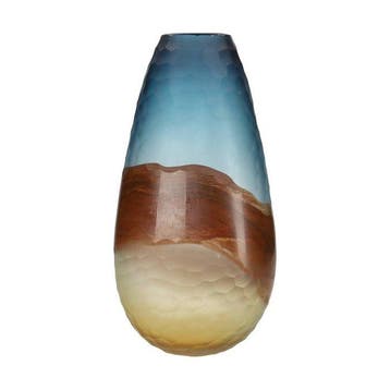 Vase - Verre - Vaas - Glas - Vase taillé de luxe