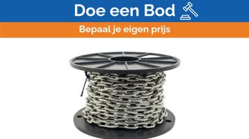 Bieden: Talamex DIN766 Galvanized Anchor Chain 4, Watersport en Boten, Ophalen of Verzenden, Nieuw