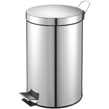 Pedaalemmer | RVS | 12L | Klapdeksel | Ø248x400(h)mm V-Part, Verzenden, Nieuw in verpakking