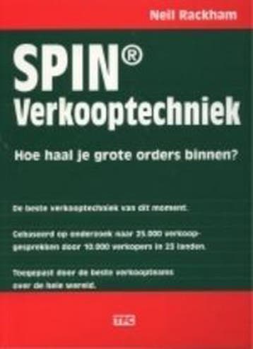 SPIN VERKOOPTECHNIEK 9789076050768 N. Rackham, Boeken, Verzenden, Zo goed als nieuw, N. Rackham