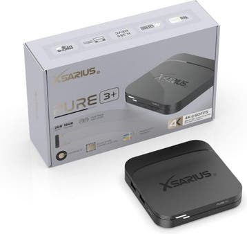 Xsarius Pure 3+ UHD - plus versie - 4K Android 11 Media Play, Ophalen of Verzenden