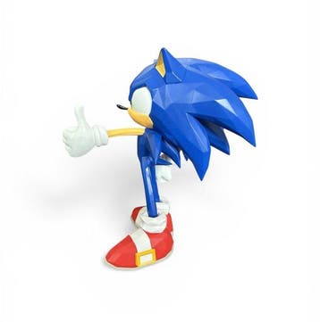 Richard Orlinski - Action figure - Sonic The Hedgehog 35th