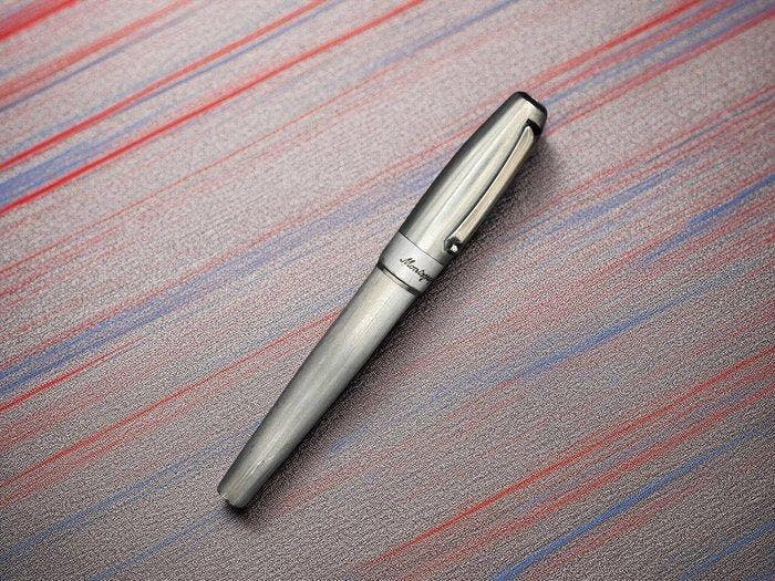 Montegrappa - Fortuna Silver Mule - Stylo à plume, Collections, Stylos