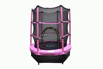 Trampoline 140cm Roze | 34% korting | Retour deal voor kids, Verzenden, Zo goed als nieuw