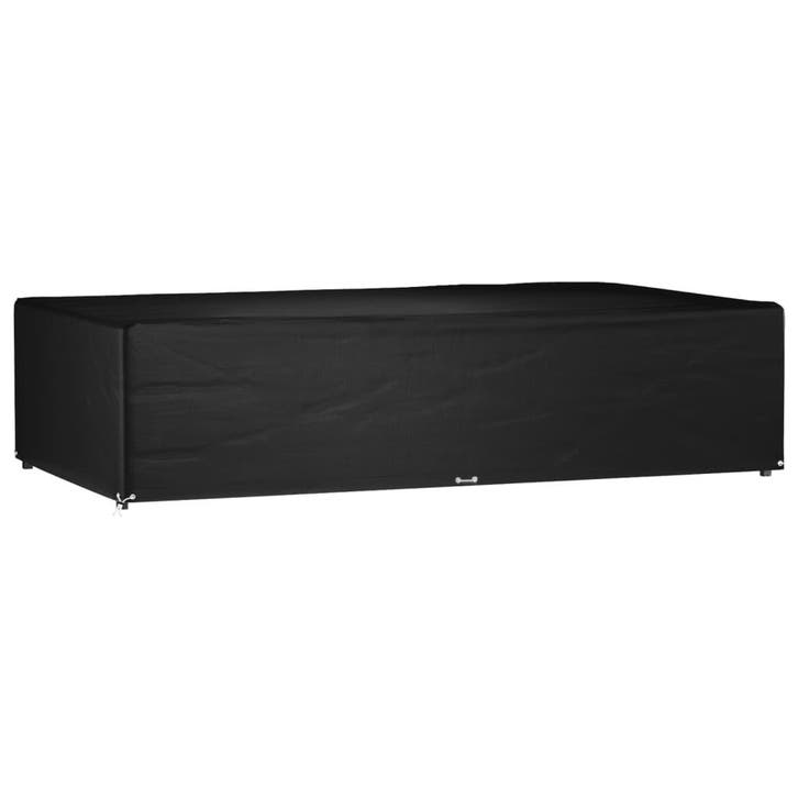 vidaXL Tuinmeubelhoes met 12 oogjes rechthoekig 315x180x75, Tuin en Terras, Tuinmeubel-accessoires, Nieuw, Verzenden