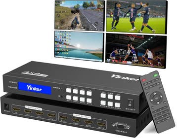 HDMI Matrix 4x4 4K | Retour deal | Nu met 30% korting, Verzenden