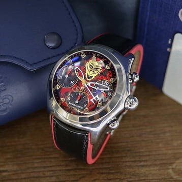 Corum - Bubble Lucifer - 285.340.20 Ltd. Ed. 666pcs - Homme, Handtassen en Accessoires, Horloges | Heren, Nieuw