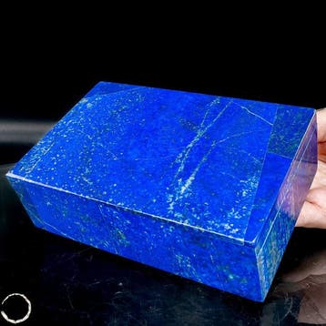 Natuurlijke koningsblauwe sieradendoos van lapis lazuli, Verzamelen